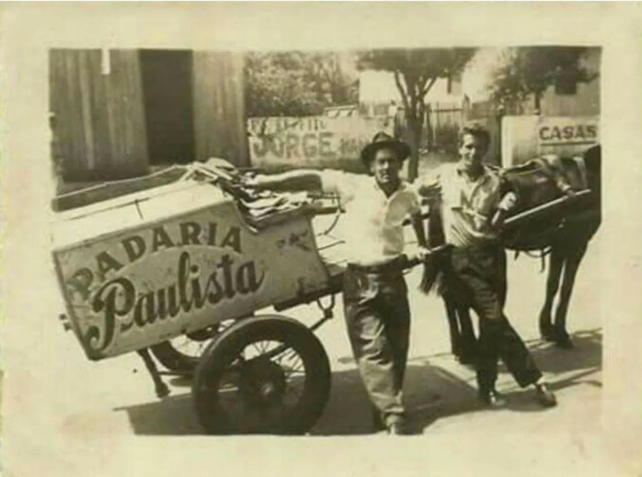 Buzina de padeiro antiga década de 70