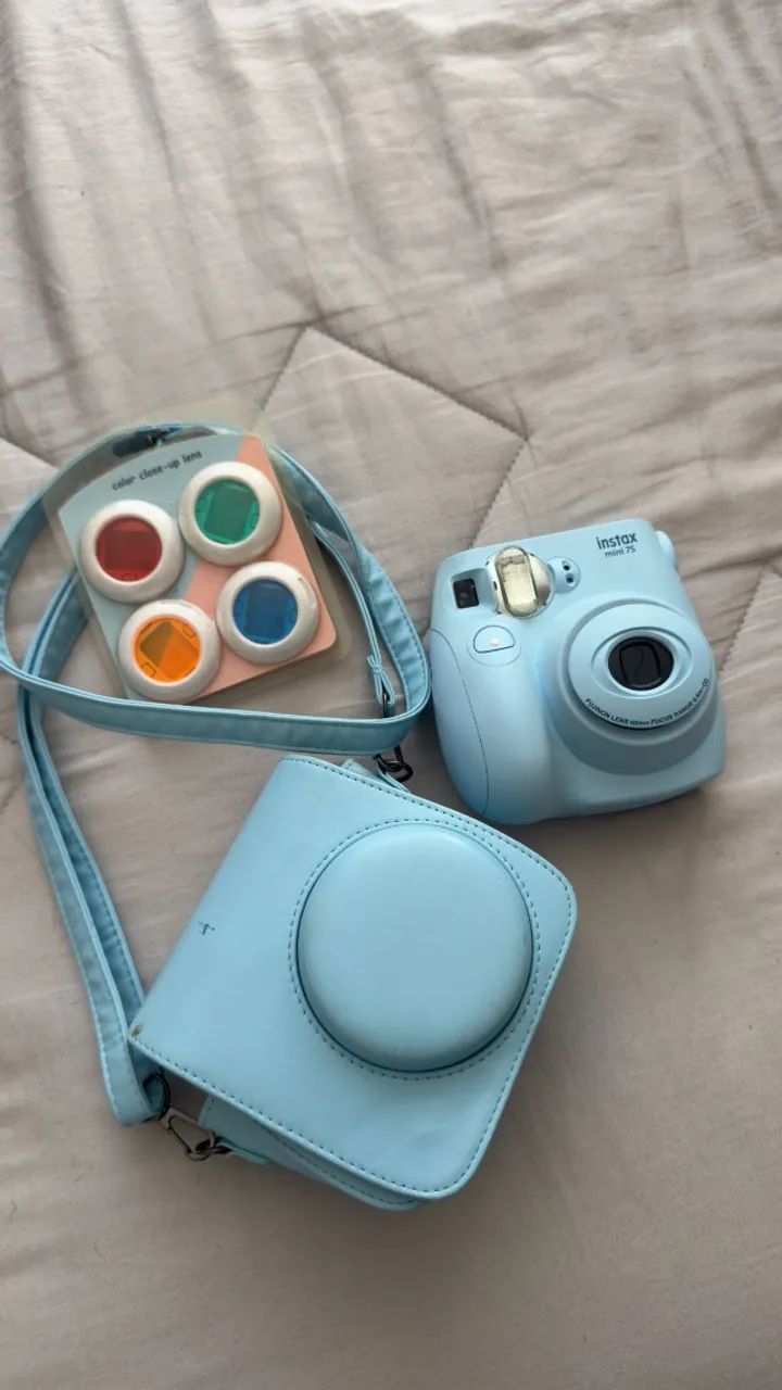 Câmera Instax Mini 7S + acessórios - Foto 3