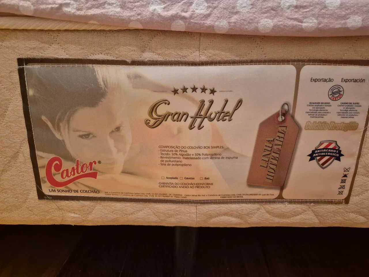 Cama Box Castor 