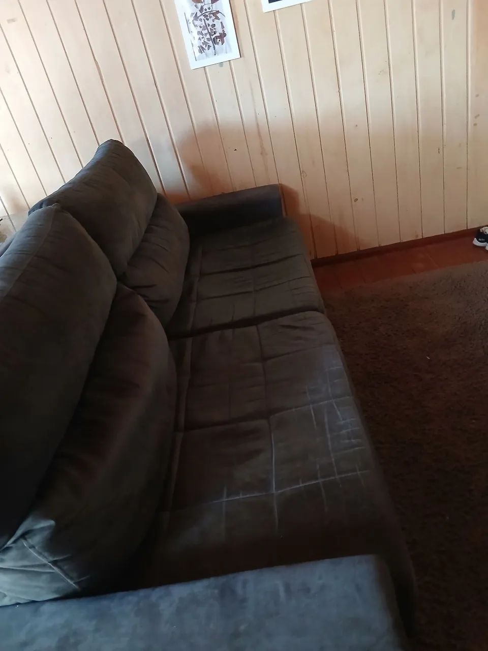 Sofá retrátil 3 lugares em perfeito estado  - Foto 3