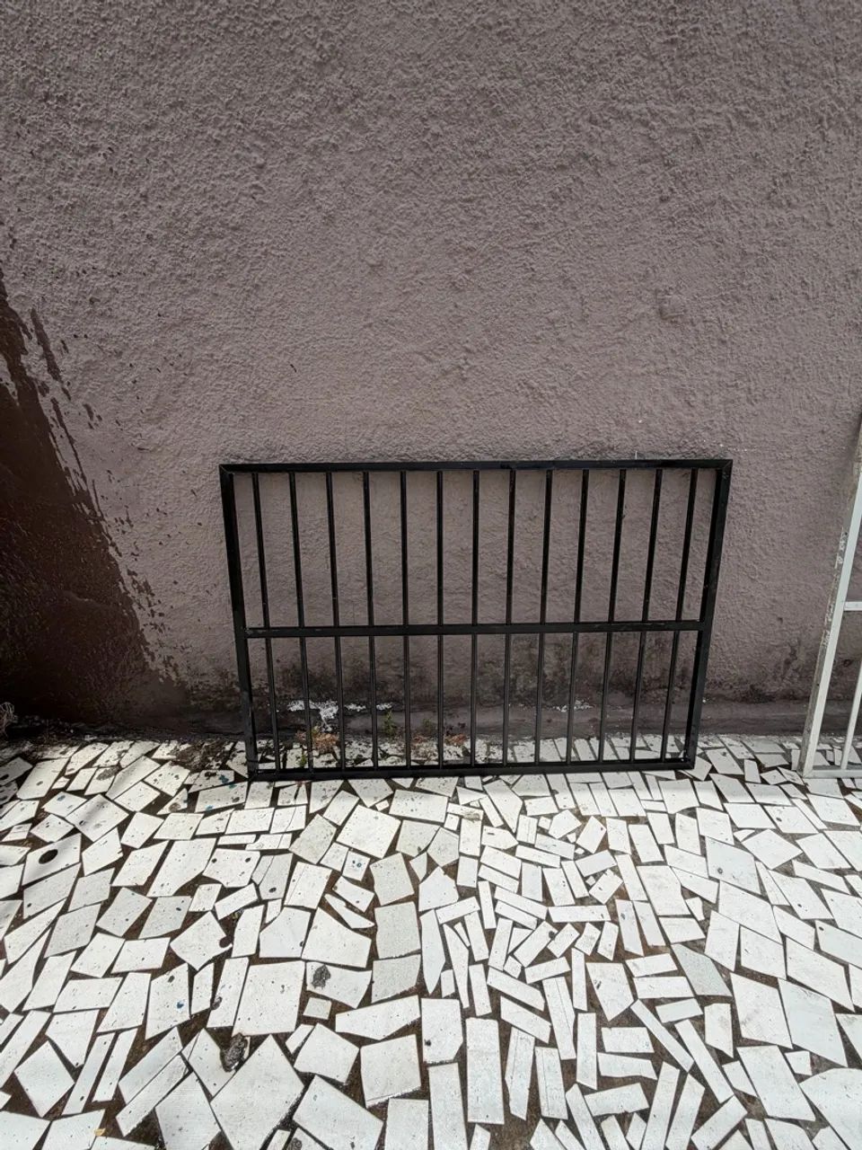 Grade am alumínio preta 