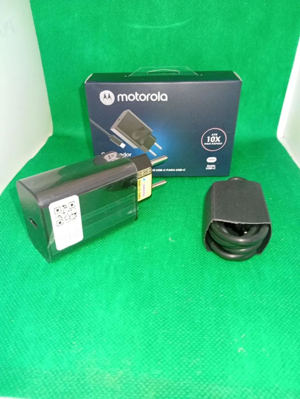 Carregador Motorola turbo 68W - Foto 4