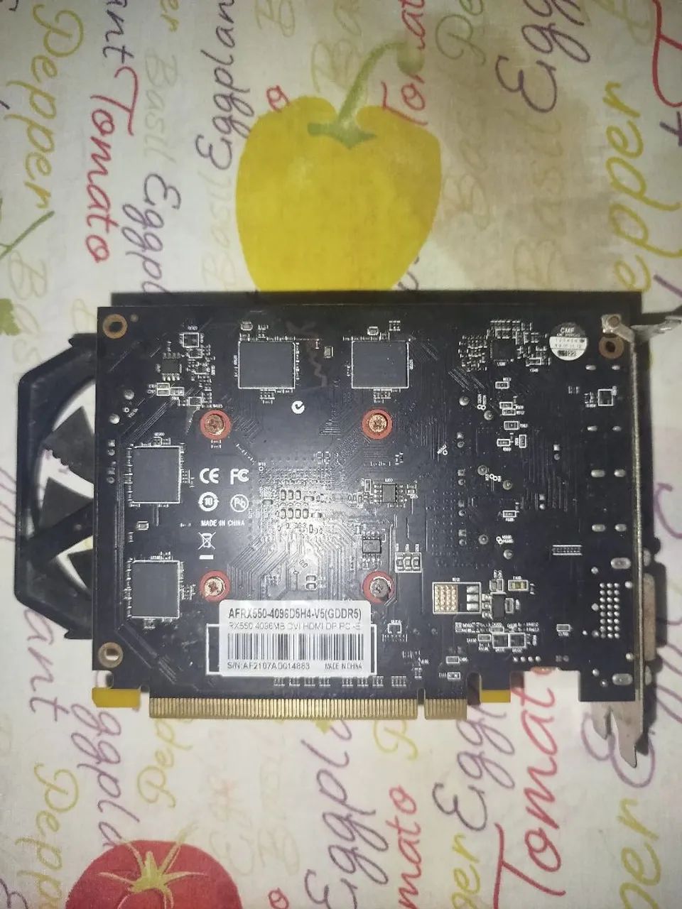 Rx 550 4gb COM DEFEITO - Foto 2