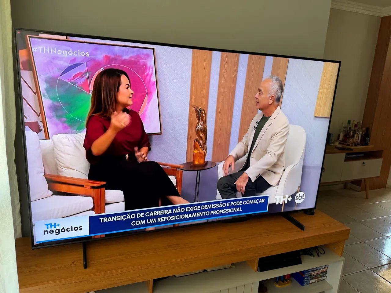 Smart Tv Samsung 65 polegadas - Foto 3