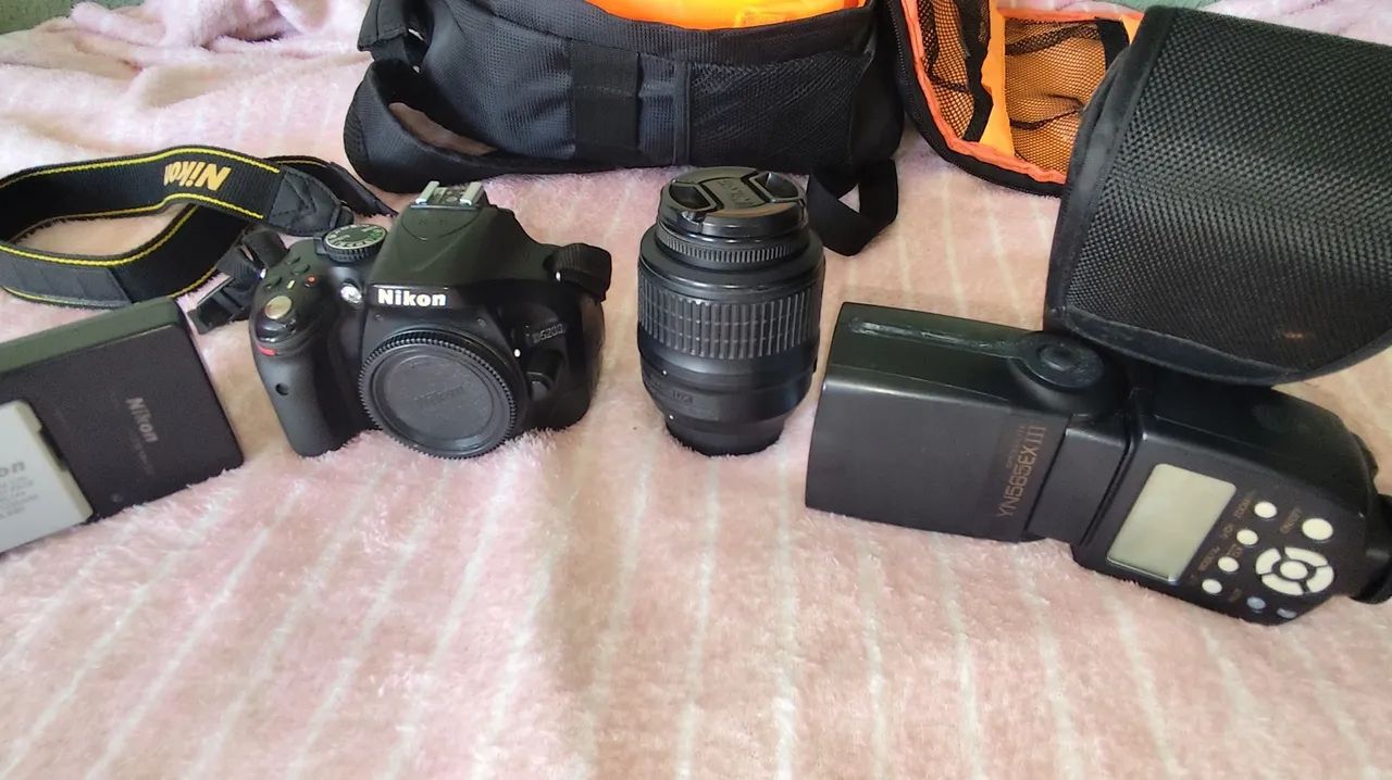 Câmera Nikon Completa para usar - Foto 5