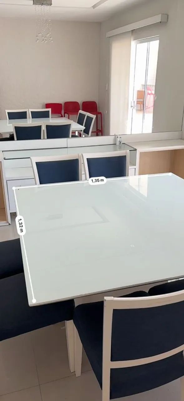 Mesa quadrada super linda e elegante.  - Foto 3