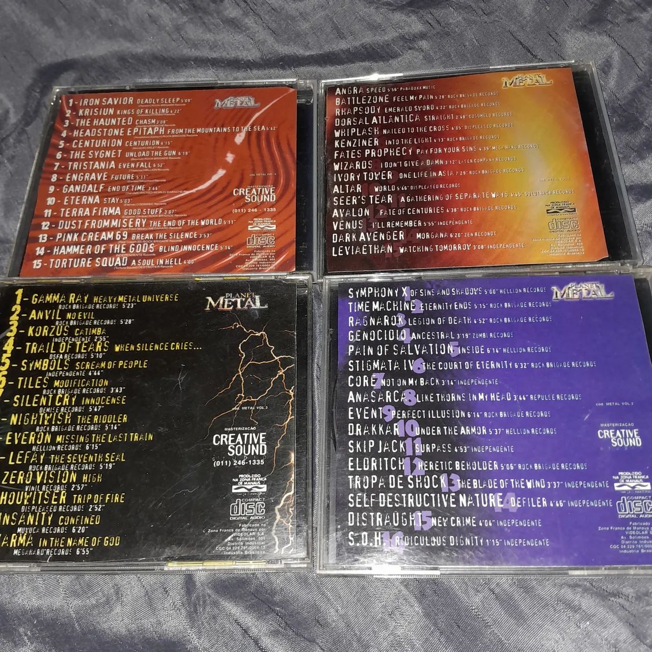 Kit cds Planet metal - CDs, DVDs etc - COHAB, Recife 1506941512 | OLX
