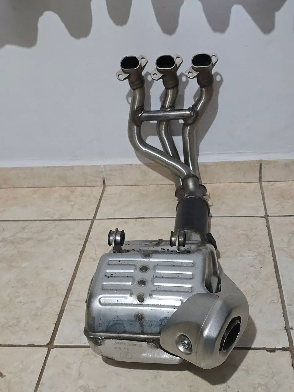 Escapamento Original Triumph Trident 660 - Foto 3