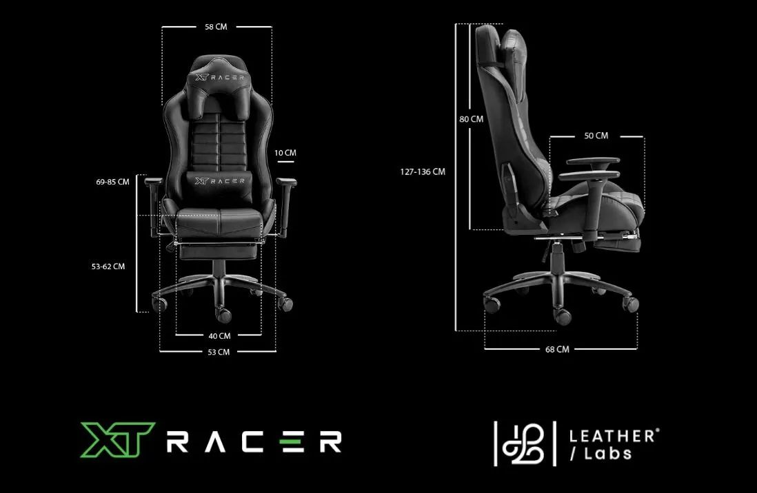 Cadeira Gamer em couro XT Racer - Foto 5