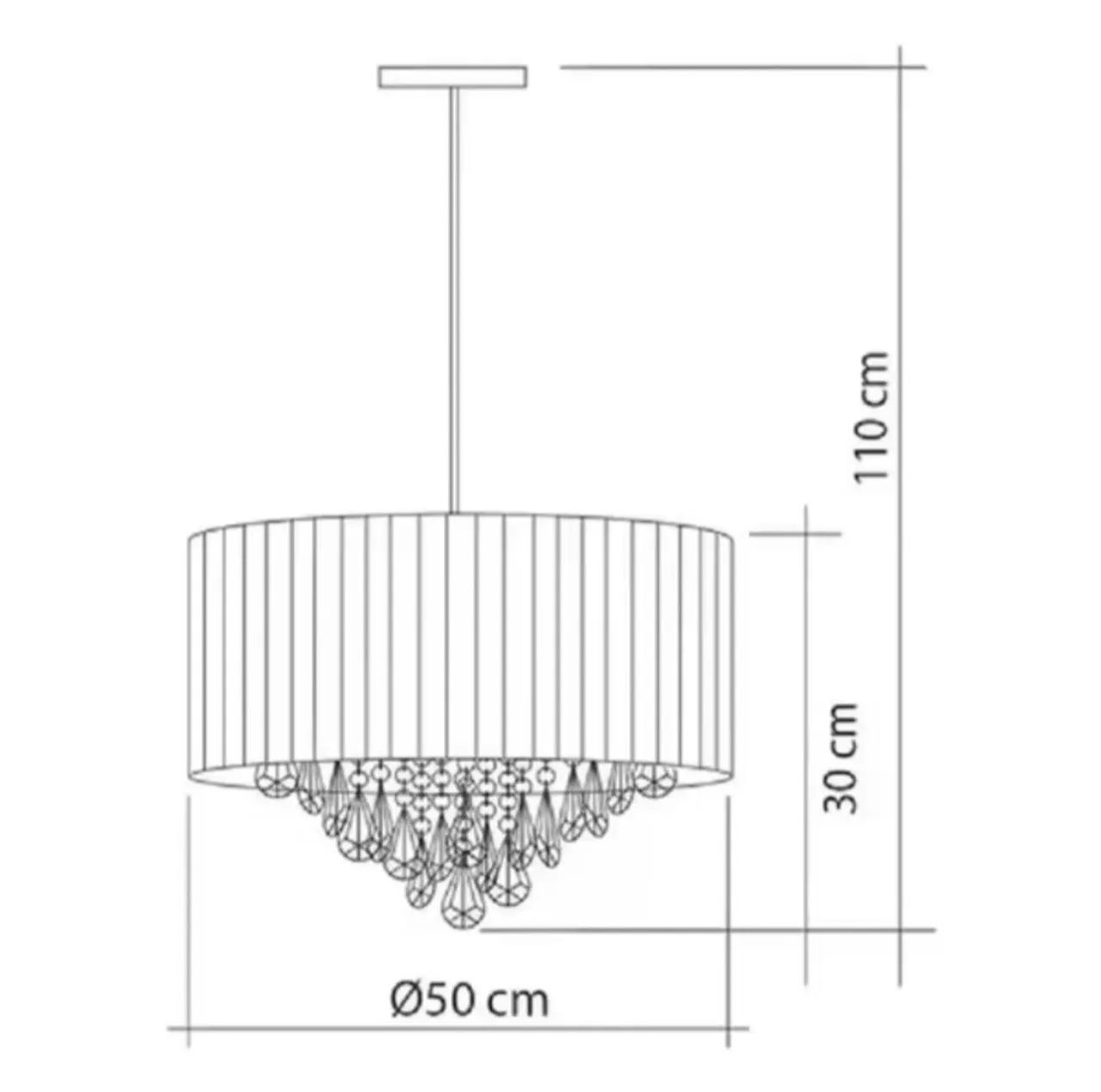 LUSTRE DE CRISTAIL STARTEC  - Foto 4