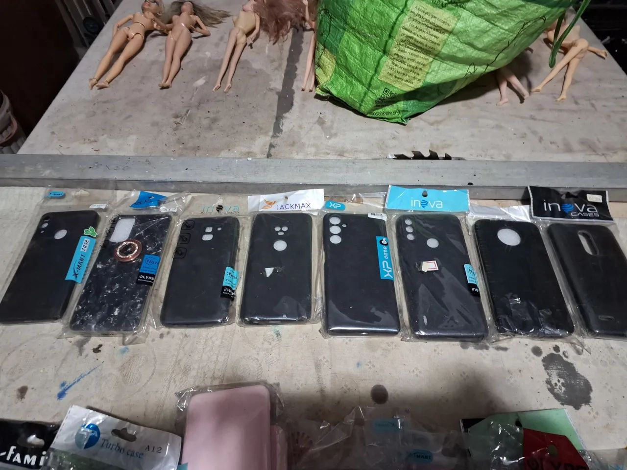 Capas para celulares  diversos marcas e modelos  lote com 60 unidades  - Foto 5