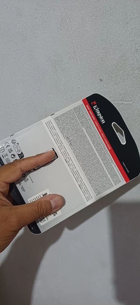 Ssd Kingston A400 960gb Lacrado! - Foto 2