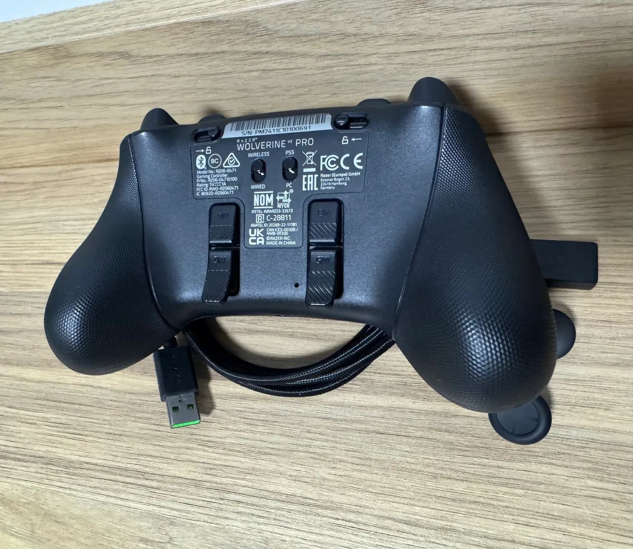Controle Razer Wolverine V2 Pro Sem Fio P/ Ps5  Pc - Foto 4