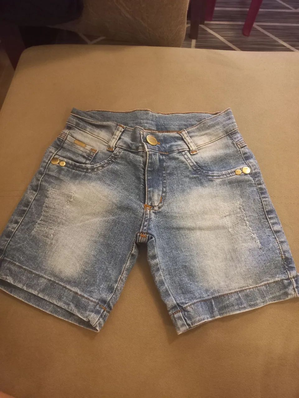 Calção jeans  infantil 