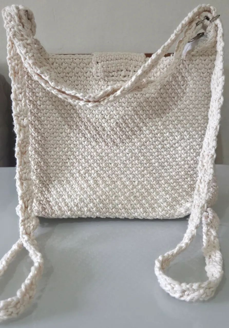 Bolsa de crochê  - Foto 4