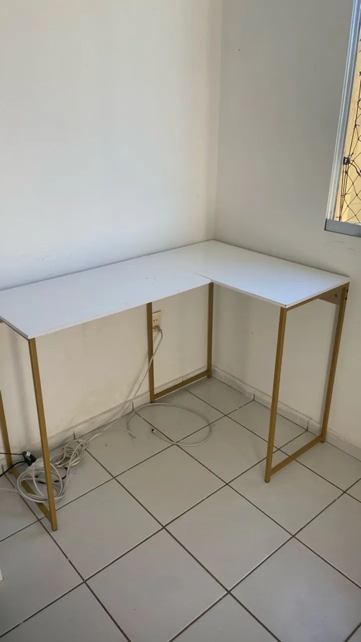 Mesa de canto em L