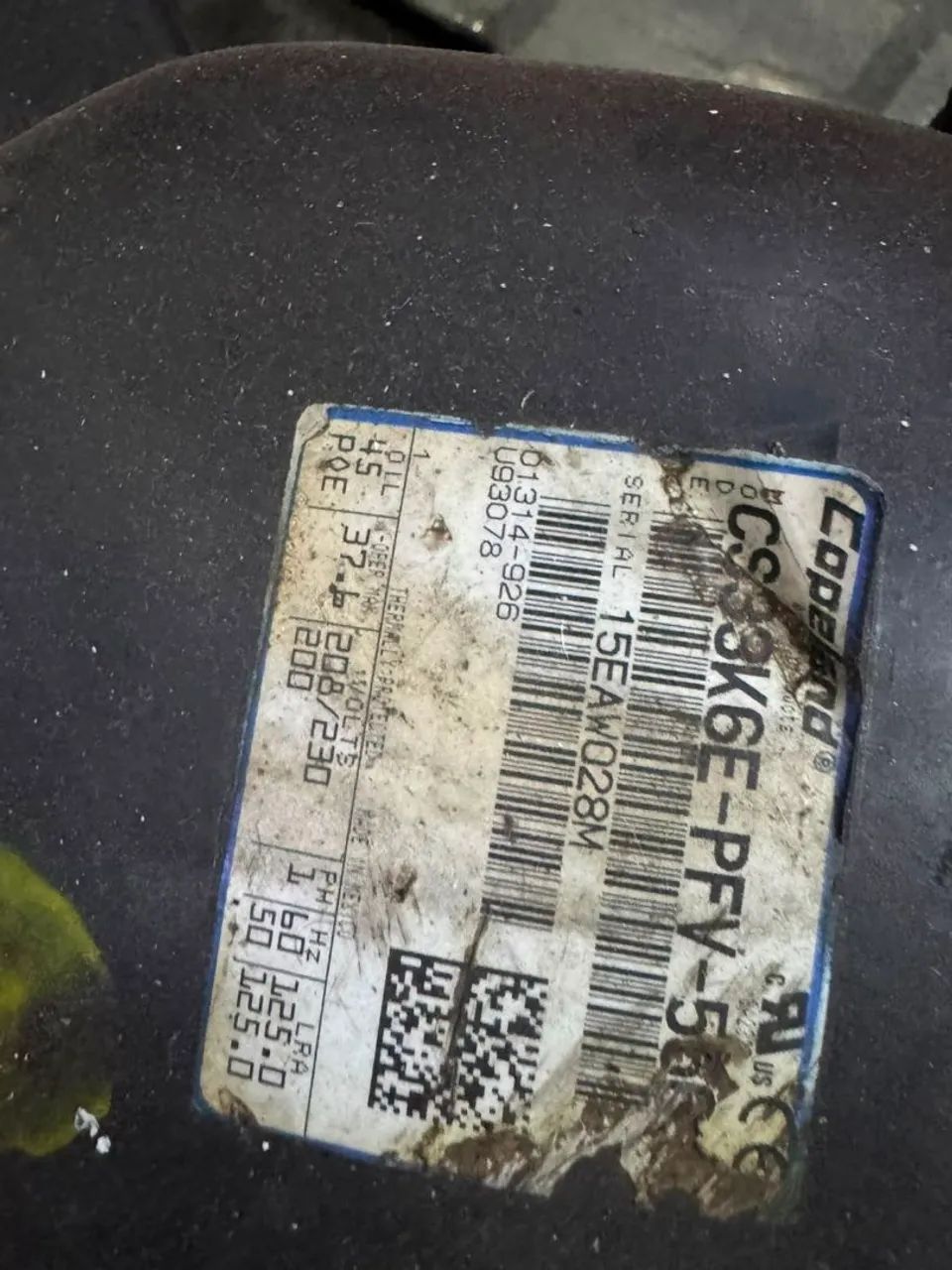 ? *VENDO COMPRESSOR COPELAND SCROLL 3HP* ?