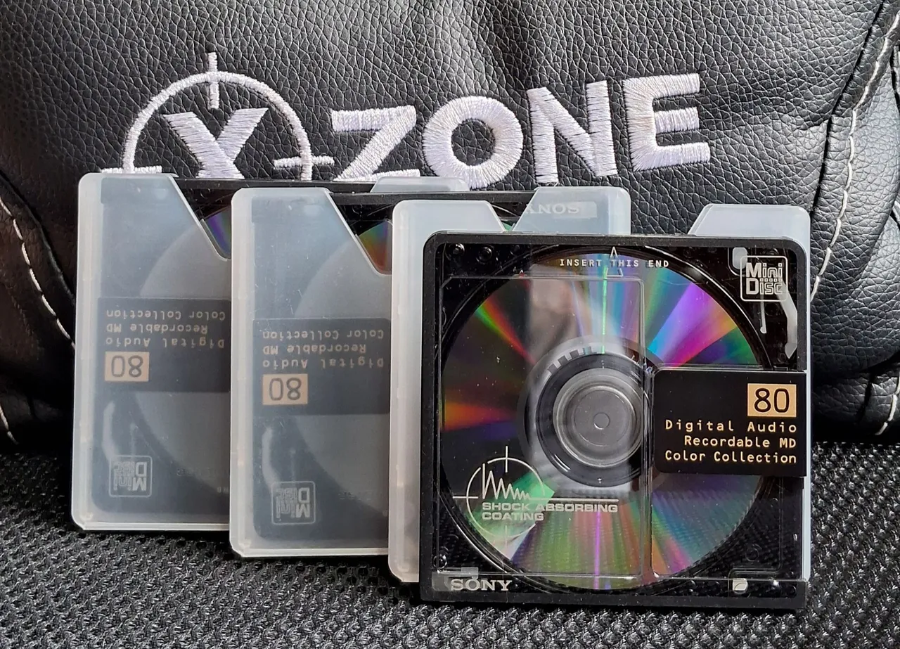10 MDs MiniDiscs TDK 74 min Music Jack - DVD, Blu-Ray e Vídeo