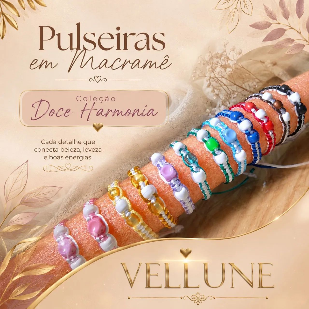 Pulseiras em Macramê  - Foto 2
