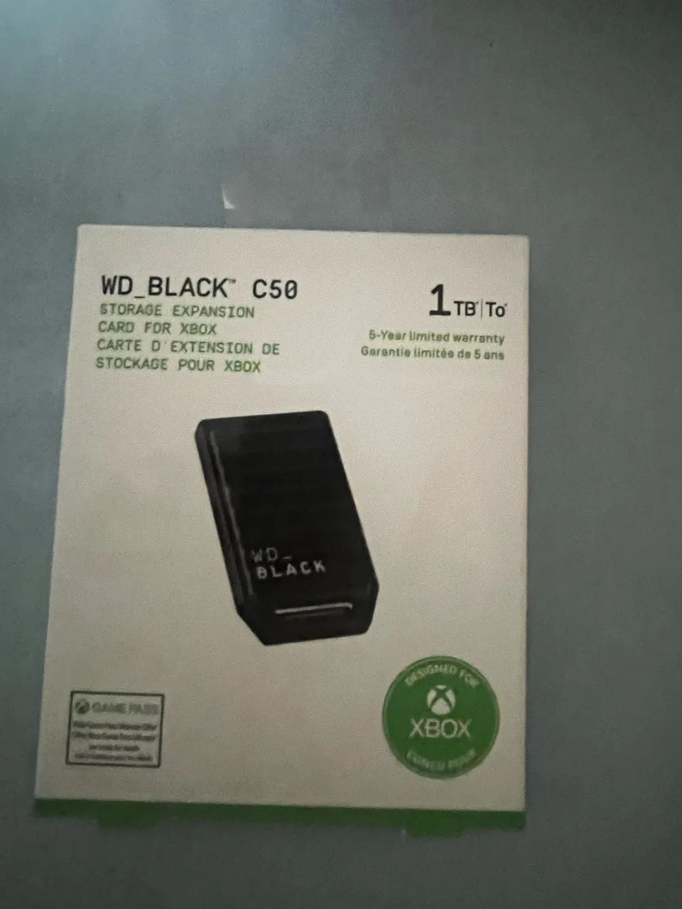 WD BLACK C50 para XBOX