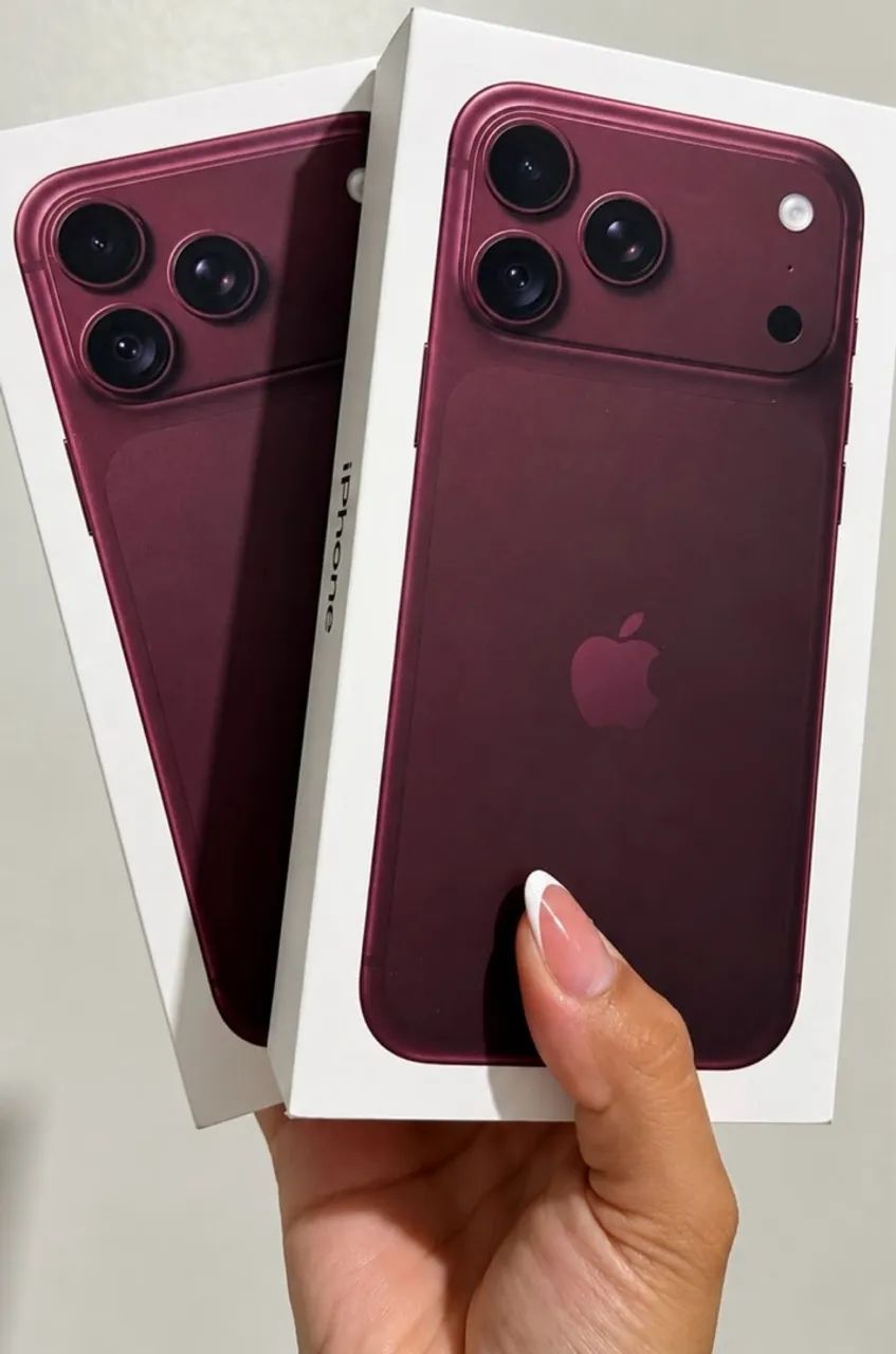 IPhone 18 Pro Max - Bordô - NOVO