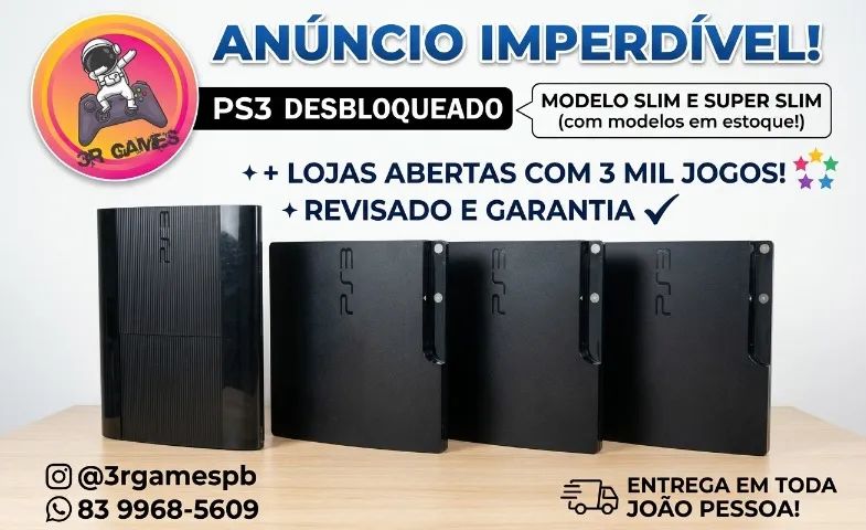 Playstation 3 Slim e Super Slim 