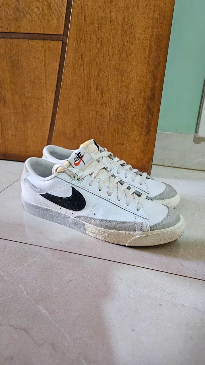 Tenis nike branco low n42 - Foto 3
