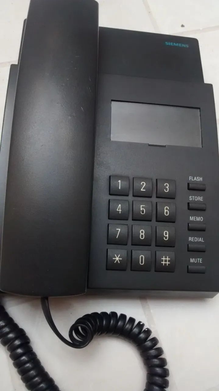 Telefone com fio Siemens E411 - Foto 3