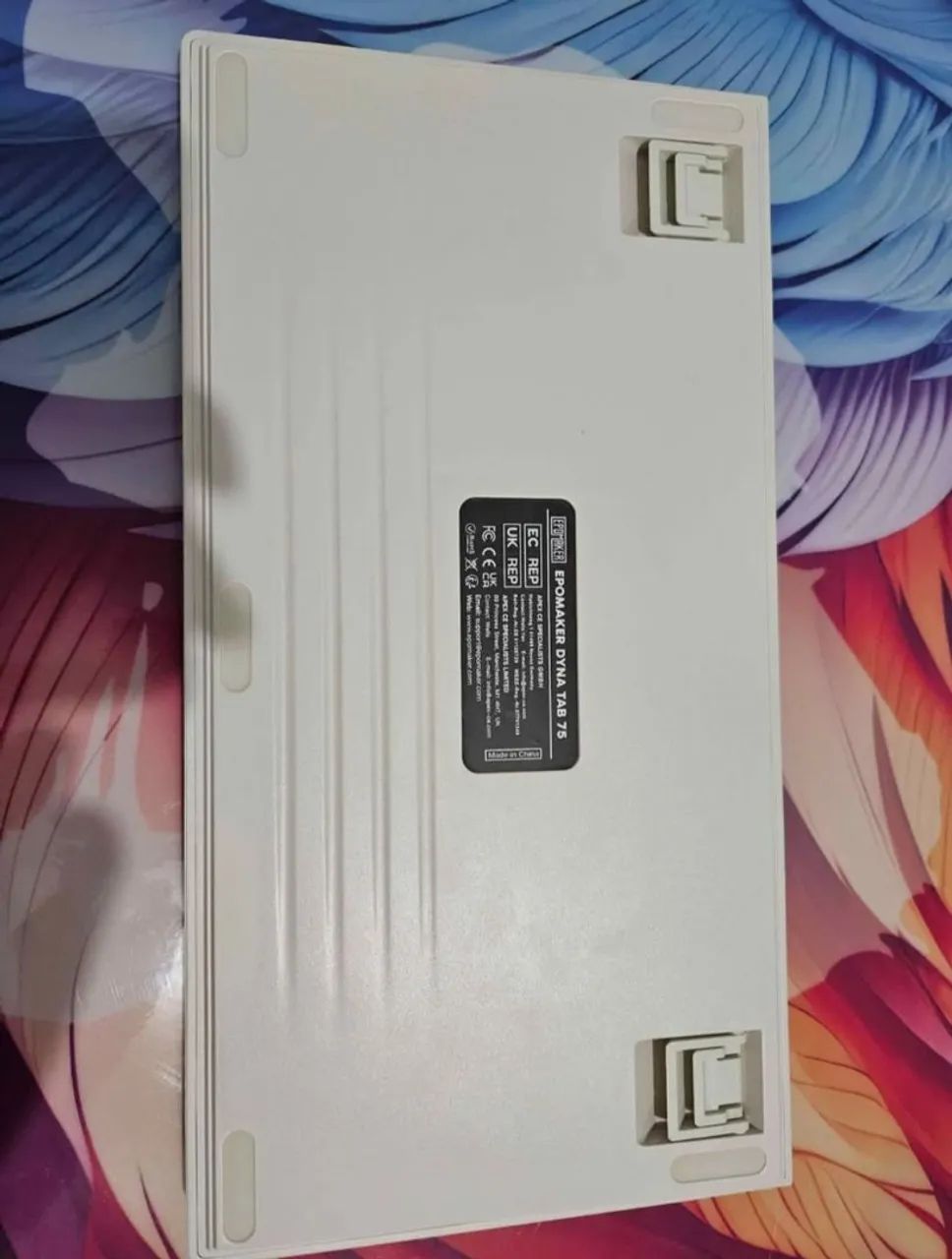 Teclado mecânico sem fio epomaker dynatab75  - Foto 3