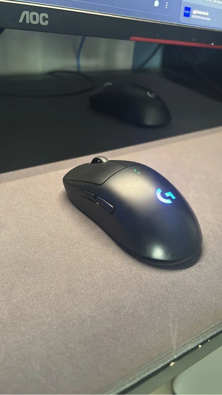 Mouse Logitech G Pro Wireless + Mouse Feet Tiger Ice - Foto 2