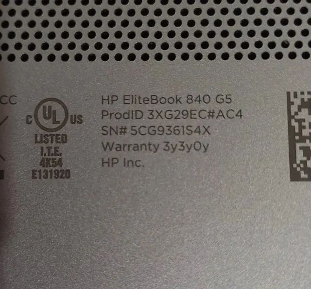 HP Elitebook 840 G5