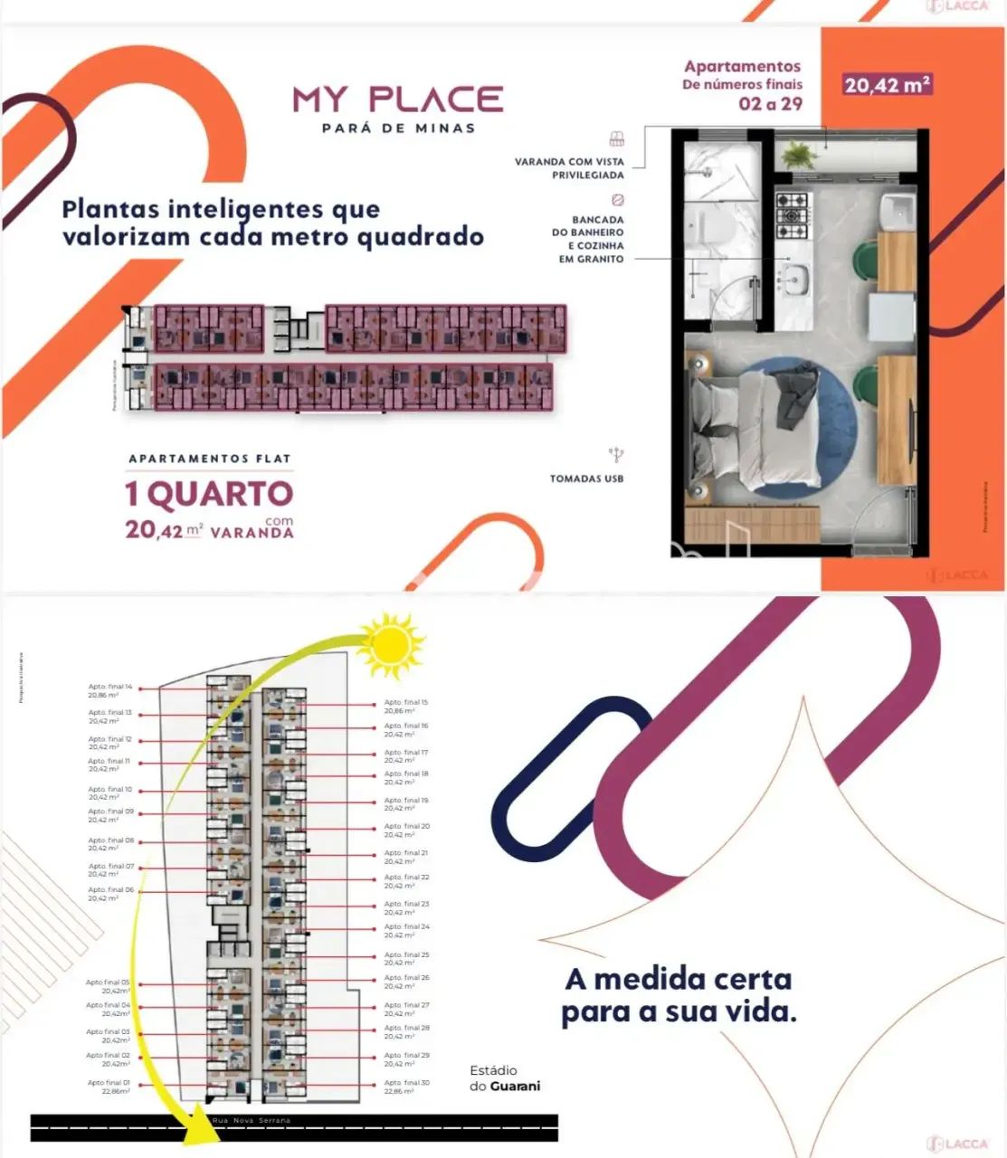 Studio em excelente localização em Pará de Minas. - Foto 3