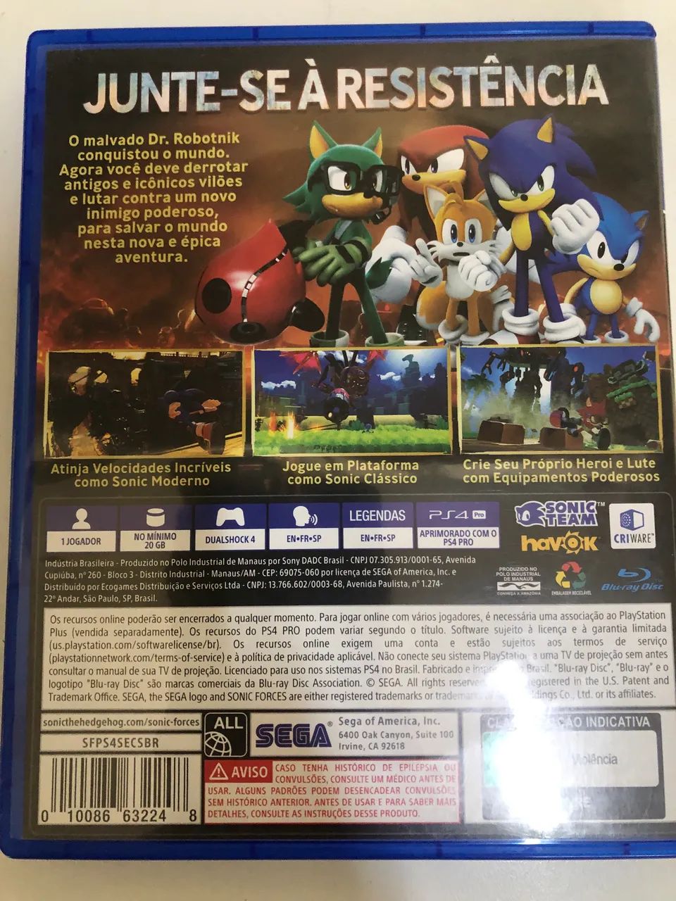 Sonic Forces PS4  - Foto 2