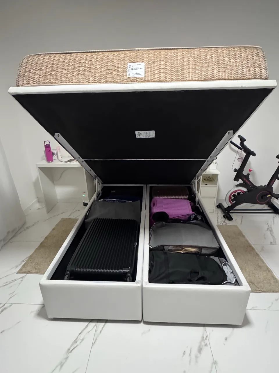 Cama casal com baú - Foto 3