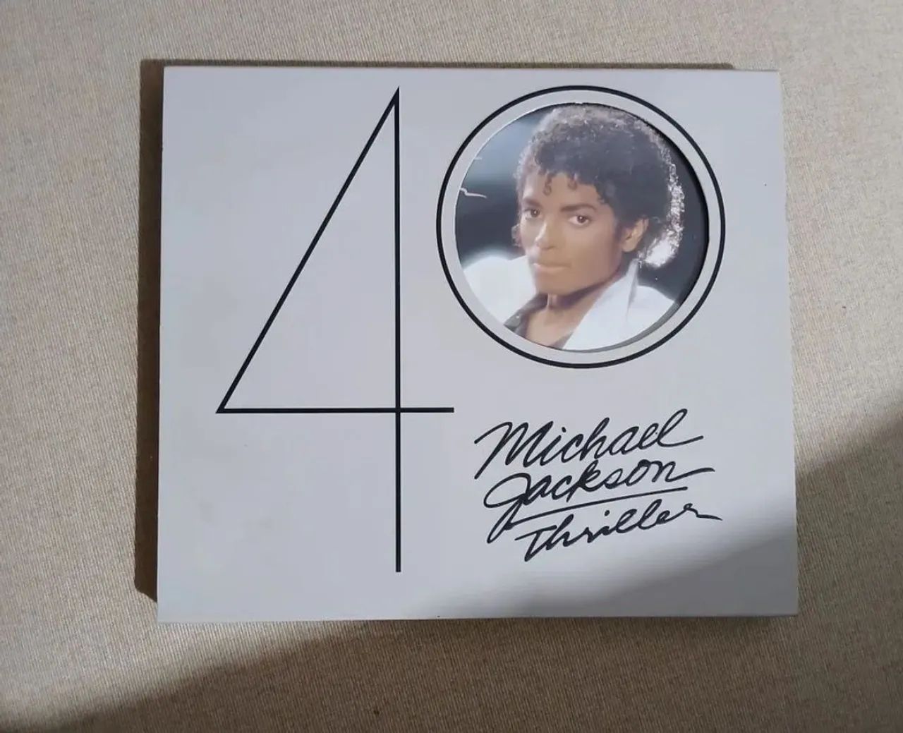 CD duplo Michael jackson Thriller 40 importado
