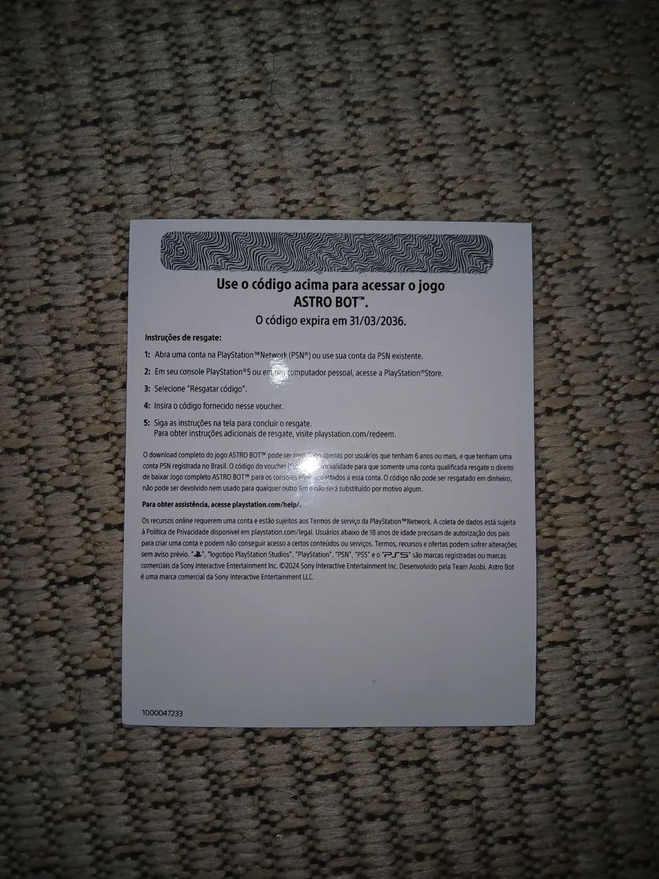 Astro Bot PS5 - Código de Ativação<br> - Foto 2