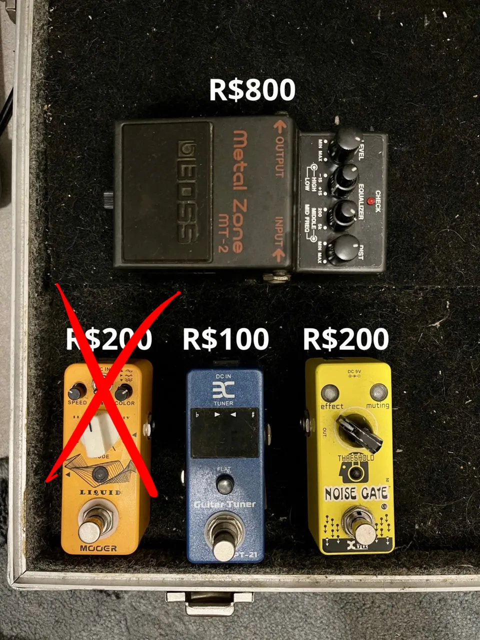 Pedal MXR Super Badass Variac Fuzz novo - Instrumentos musicais