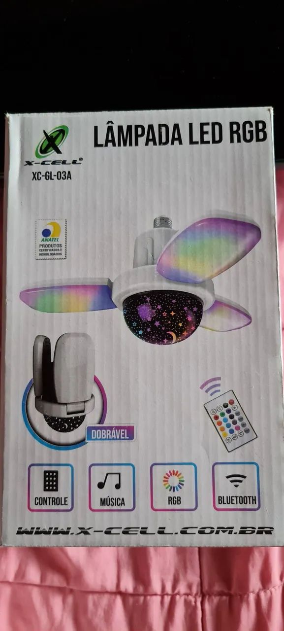 Lâmpada LED RGB