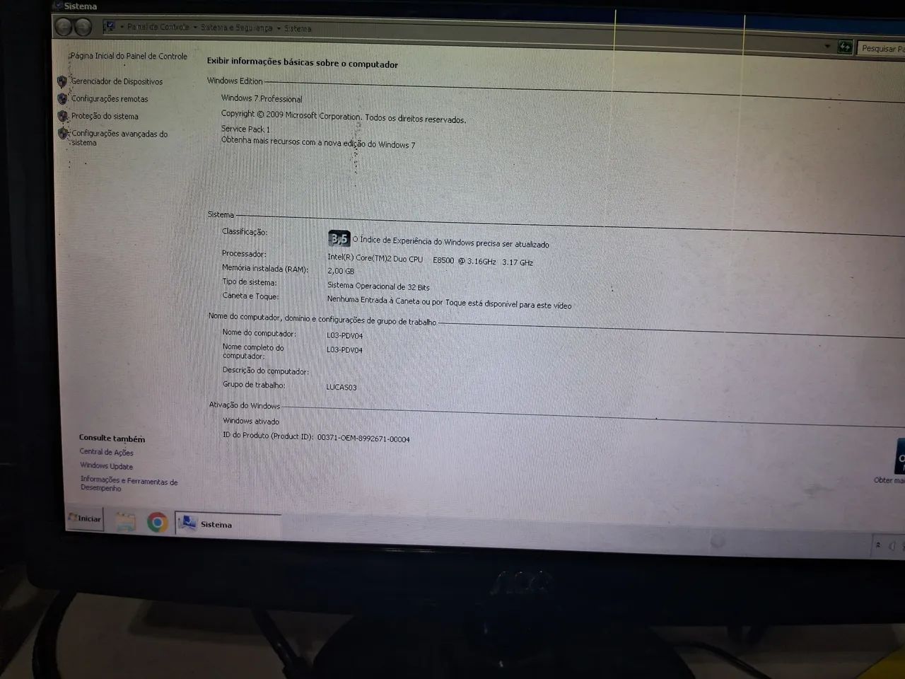 Vendo cpu da HP R$299 - Foto 2