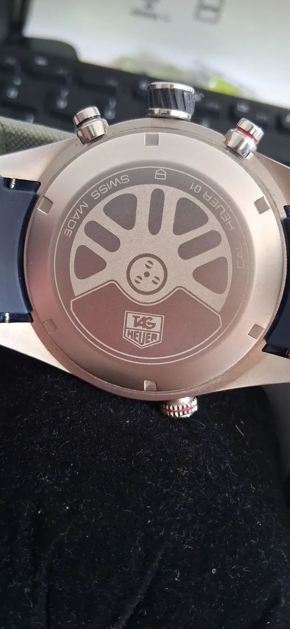Relógio esportivo Pulseira azul  - Foto 5