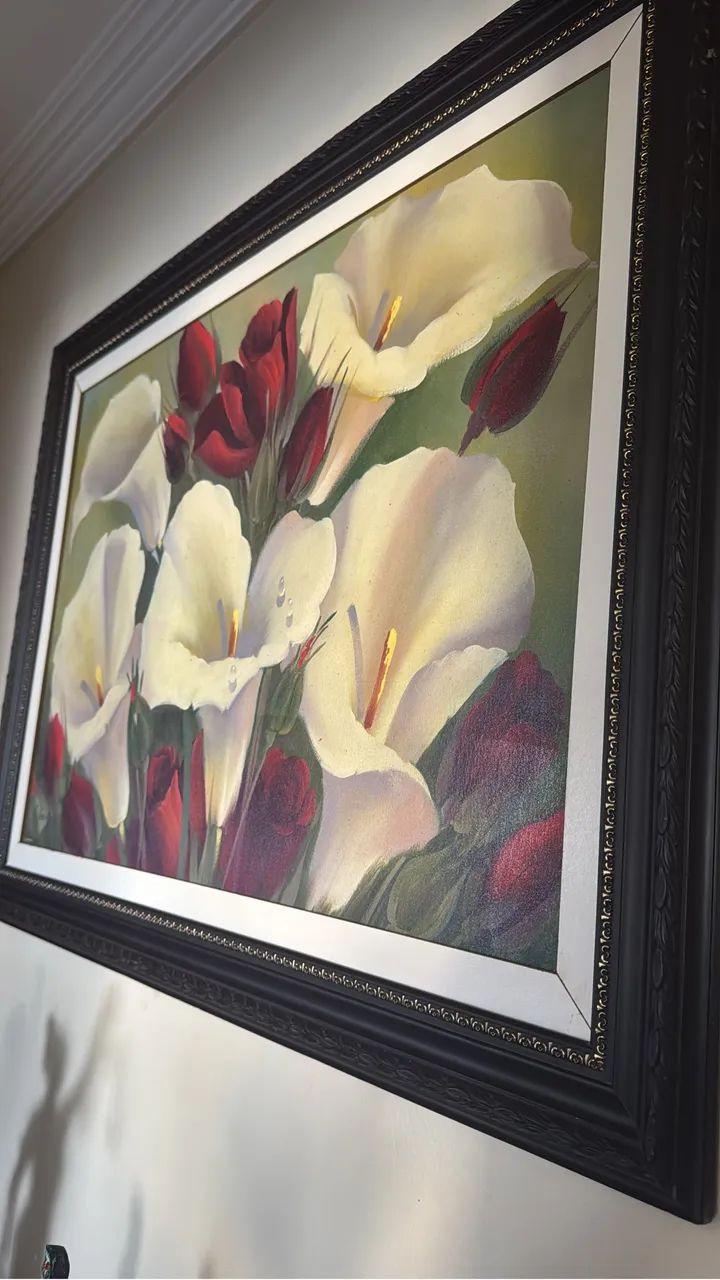 VASOS DECORATIVOS E QUADRO