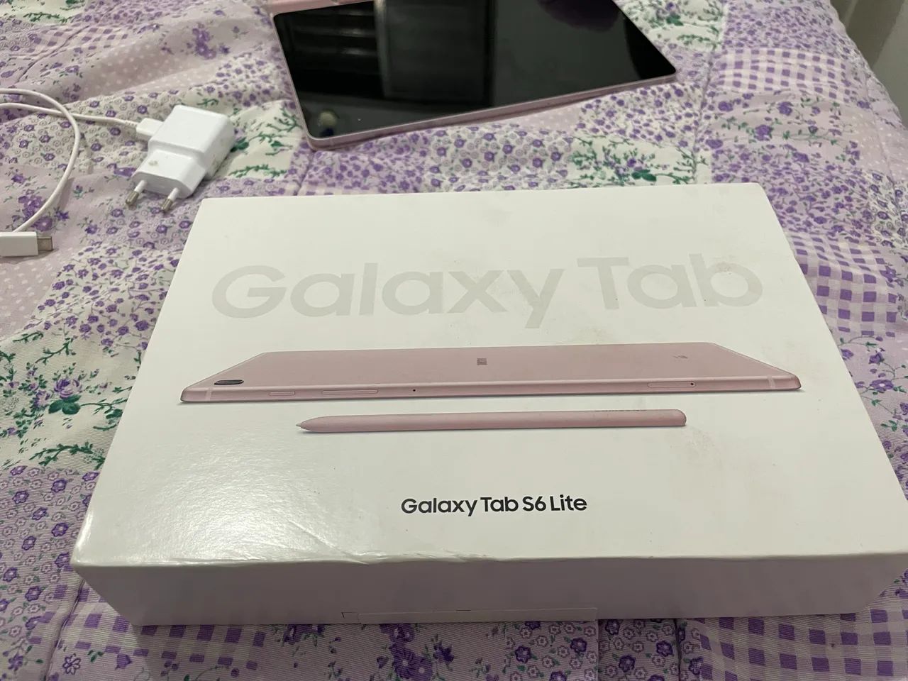 Tablet Samsung Galaxy Tab S6 Lite 64GB Rosa - Completo - Foto 2