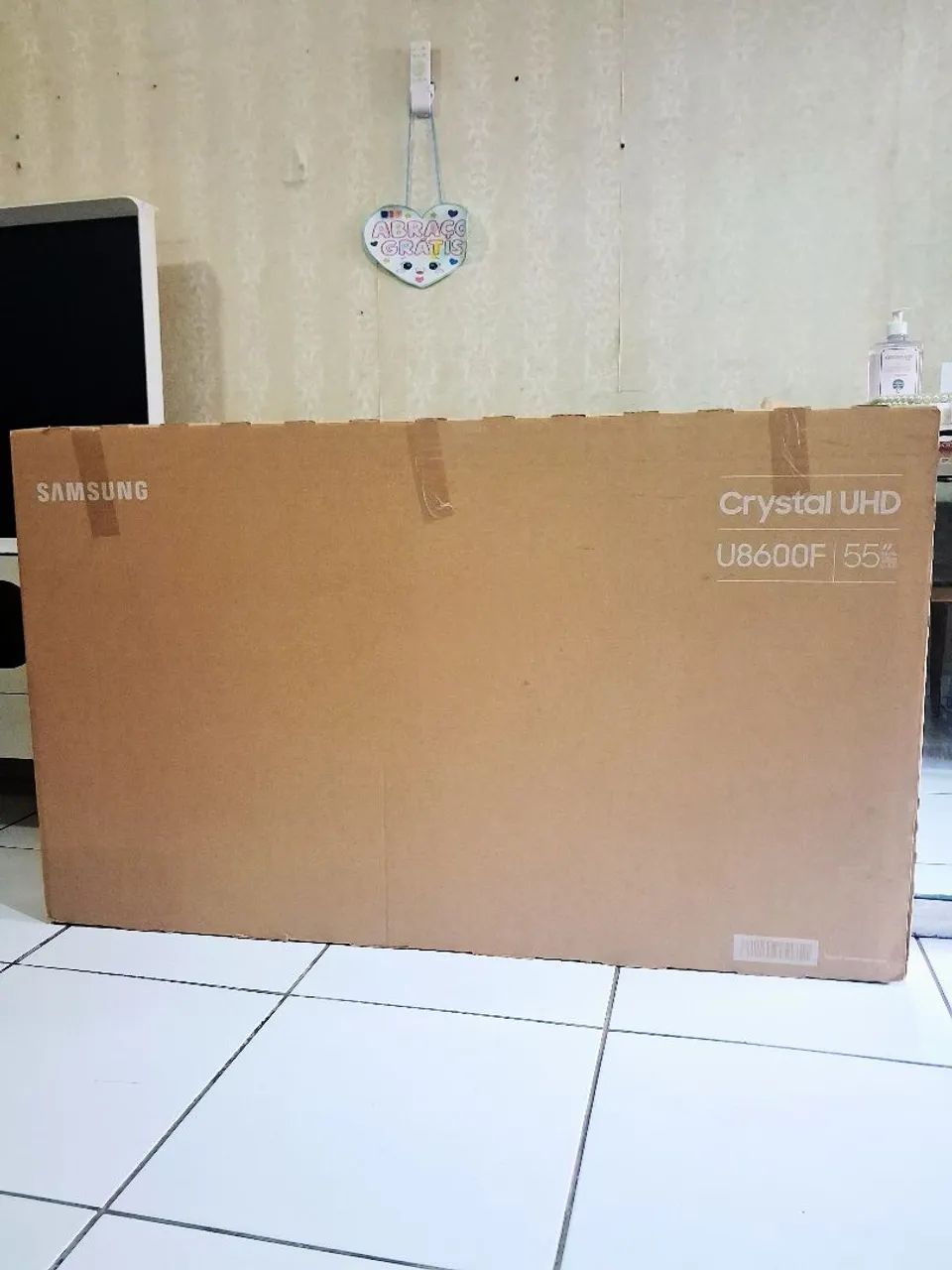 Smart Samsung Crystal 4k 55P com Nota fiscal e garantia 