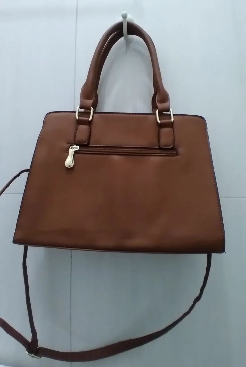 Bolsa marrom Nova - Foto 2