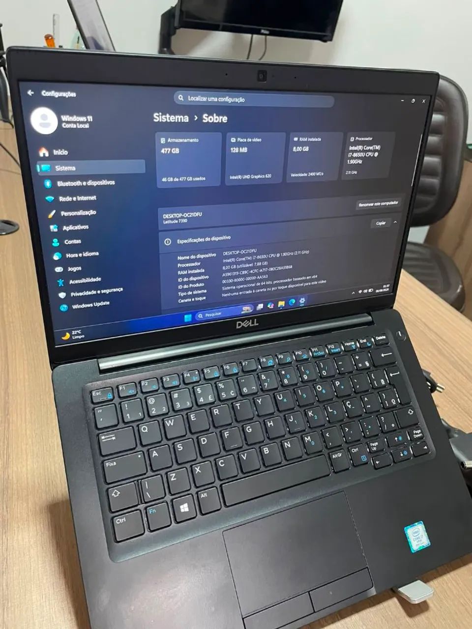 notebook Dell Latitude 7390 Premium  - Foto 2