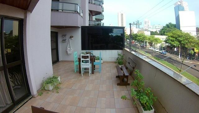 Belíssimo apartamento de 172m² de área privativa, sacada de 100m² no centro de Chapecó SC - Foto 4