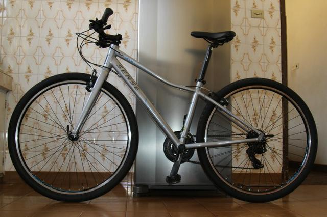 Bicicleta Hibrida Sense Move On aro 700 (impecável)+pneus grátis!
