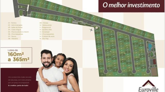 Terreno com 160m na BR, condomínio com 2215m de área verde - Desconto A vista - Foto 4