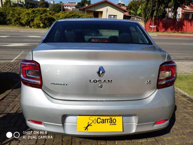 Logan 1.6 8v 2015 completo com GNV - Foto 6
