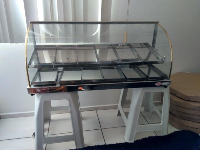 Vendo estufa para lanchonete com 12 bandejas